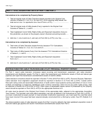 Form 3589 Cable Television &amp; Public Utility Personal Property Report - Michigan, Page 3