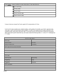 Qualified Voter File Data Request Form - Michigan, Page 2