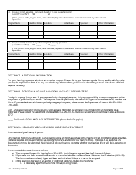 Form SOS-257/258 Request for an Administrative Review - Michigan, Page 7