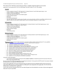 Form FIS0407 Payment Sheet for Continuing Education Course/Provider - Michigan, Page 4