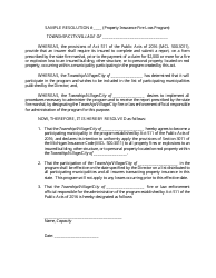 Form FIS2322 Property Insurance Fire Loss Program Enrollment and Notification - Michigan, Page 3