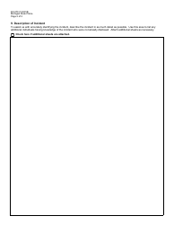 Form EX-070 Public Complaint Against Employee - Michigan, Page 2