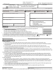 Document preview: Form MC52 Request and Writ for Garnishment (Income Tax Refund/Credit) - Michigan