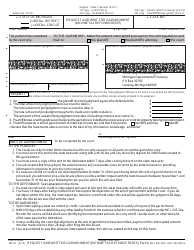 Form MC52 Request and Writ for Garnishment (Income Tax Refund/Credit) - Michigan, Page 2