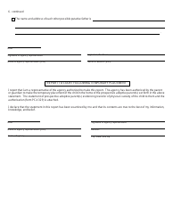 Form PCA331 Statement of Child-Placing Agency Transferring Physical Custody of Child for Adoption - Michigan, Page 2