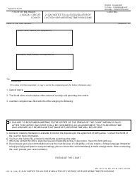 Document preview: Form FOC16 21-day Notice to Alleged Violator of Custody or Parenting Time Provisions - Michigan