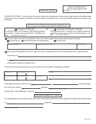 Form FOC30 Notice of Registration of Out-of-State Support Order (Uifsa) - Michigan, Page 2