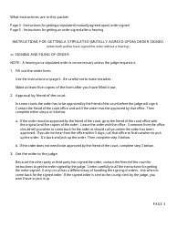 Form FOC29 Order Regarding Change of Domicile/Legal Residence - Michigan, Page 3