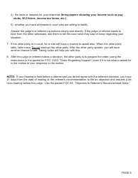 Form FOC51 Response to Motion Regarding Support - Michigan, Page 5