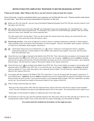 Form FOC51 Response to Motion Regarding Support - Michigan, Page 6