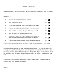 Form FOC62 Order Modifying Ex Parte Order - Michigan, Page 2