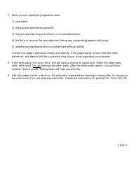 Form FOC68 Objection to Referee&#039;s Recommended Order - Michigan, Page 5