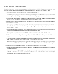 Form FOC72 Request to Access Friend of the Court Records and Decision - Michigan, Page 2