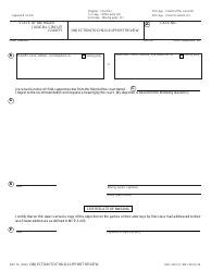 Document preview: Form FOC79 Objection to Child-Support Review - Michigan