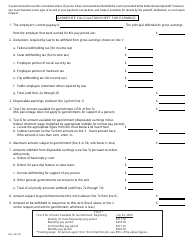 Form MC14 Garnishee Disclosure - Michigan, Page 4