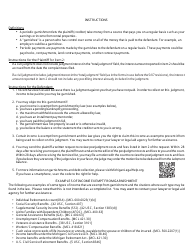 Form MC12 Request and Writ for Garnishment (Periodic) - Michigan, Page 3