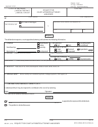 Document preview: Form MC222 Request for Court-Appointed Attorney and Order - Michigan