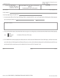 Document preview: Form MC249 Department of Natural Resources, Order, Condemnation and Confiscation - Michigan
