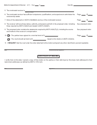 Form MC445 Motion for Appointment of Receiver - Michigan, Page 2