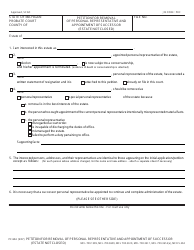 Form PC604 Petition for Removal of Personal Representative and Appointment of Successor (Estate Not Closed) - Michigan