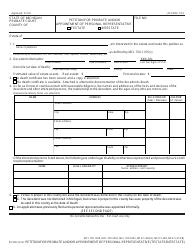 Form PC558 Download Fillable PDF or Fill Online Application for ...