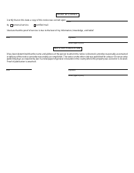 Form DC45 Notice of Intent to Forfeit and Dispose of Property - Michigan, Page 2