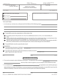 Form DC46 &quot;Order Following Forfeiture Proceedings&quot; - Michigan