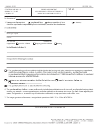 Document preview: Form PC642 Order Appointing Guardian Ad Litem / Attorney / Lawyer-Guardian Ad Litem - Michigan