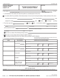 Document preview: Form PC650 Petition for Appointment of Limited Guardian of Minor - Michigan