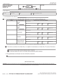 Form PC675 Petition Form to Terminate/Modify Guardianship - Michigan