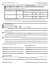 Form PC675 Petition Form to Terminate/Modify Guardianship - Michigan, Page 2