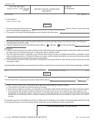 Document preview: Form JC18 Motion to Waive Jurisdiction and Notice - Michigan
