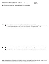 Form JC59 Order of Adjudication (Delinquency Proceedings) - Michigan, Page 2