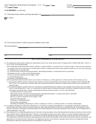 Form JC49 Order of Adjudication (Child Protective Proceedings) - Michigan, Page 5