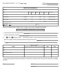 Form JC05A Order to Apprehend and Detain (Delinquency Proceedings/Minor Personal Protection) - Michigan, Page 3