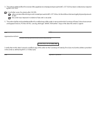 Form CC269 Order Regarding Driver&#039;s License Restoration After Review of the Record - Michigan, Page 2
