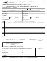 Document preview: Form AG-00890 Application for Soil/Plant Amendment Product Registration - Minnesota