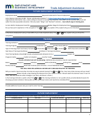 Training Application Form - Minnesota, Page 3