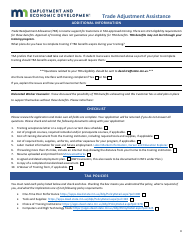 Training Application Form - Minnesota, Page 4
