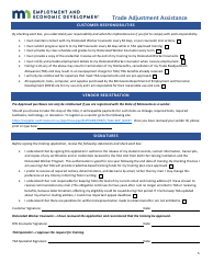 Training Application Form - Minnesota, Page 5