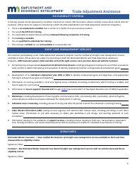 Training Application Form - Minnesota, Page 6