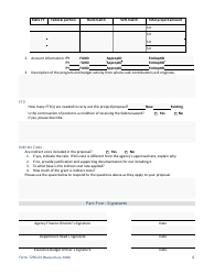 Form 7250-01 Federal Funds Review Request - Minnesota, Page 4