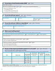 Form DHS-4740-ENG Minnesota Family Planning Program Application Form - Minnesota, Page 4