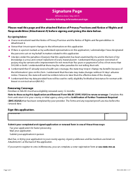 Form DHS-3525-ENG Application and Renewal Form for Medical Assistance for Women With Breast and Cervical Cancer (Ma-Bc) - Minnesota, Page 5