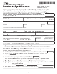 Form DHS-5223-SOM Combined Application Form - Minnesota (Somali), Page 9