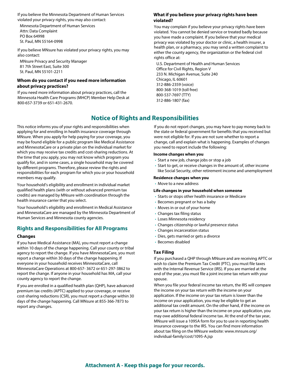 Form DHS-6696-ENG Application for Health Coverage and Help Paying Costs - Minnesota, Page 26