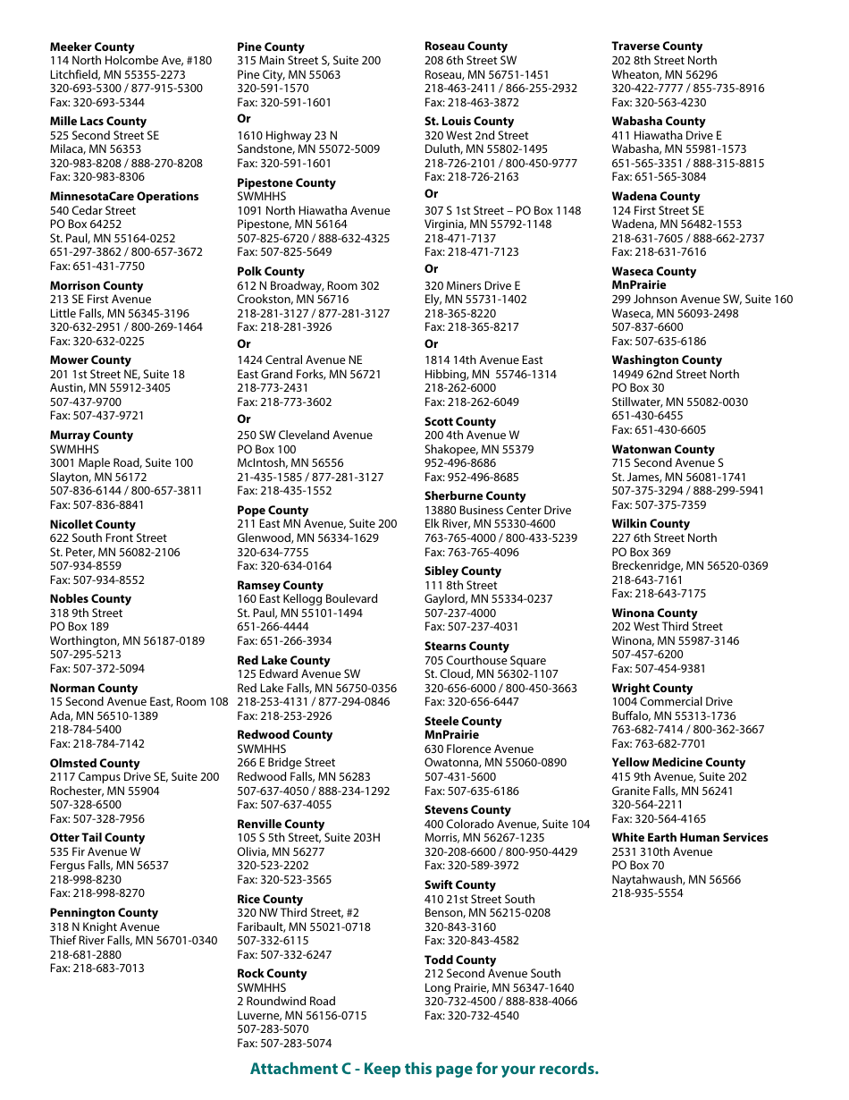 Form DHS-6696-ENG Application for Health Coverage and Help Paying Costs - Minnesota, Page 34