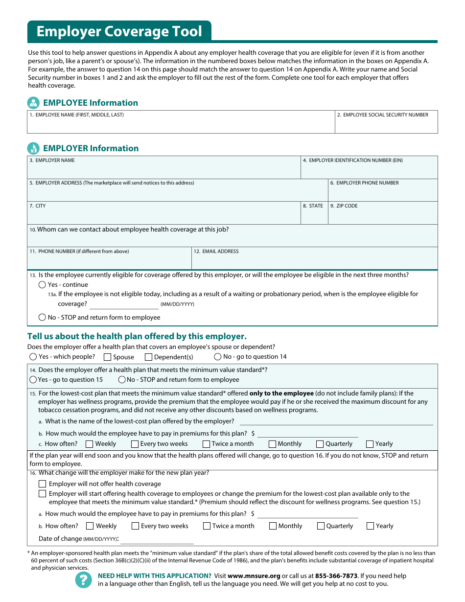 Form DHS-6696-ENG Application for Health Coverage and Help Paying Costs - Minnesota, Page 36