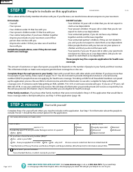 Form DHS-6696-ENG Application for Health Coverage and Help Paying Costs - Minnesota, Page 3