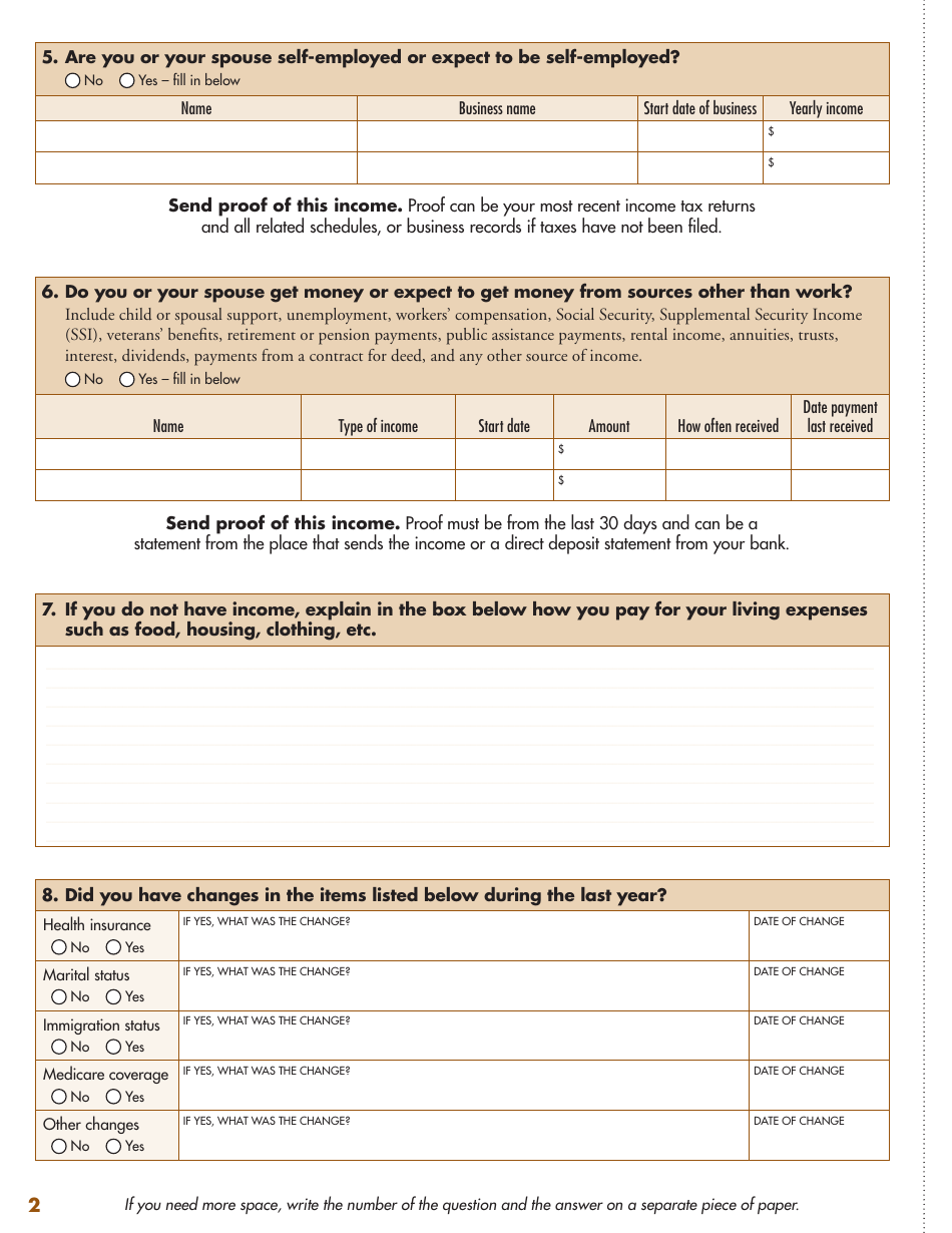 Form DHS-5440-ENG Minnesota Family Planning Program Renewal - Minnesota, Page 4